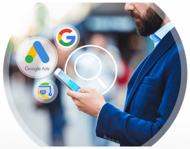 google ads man icons